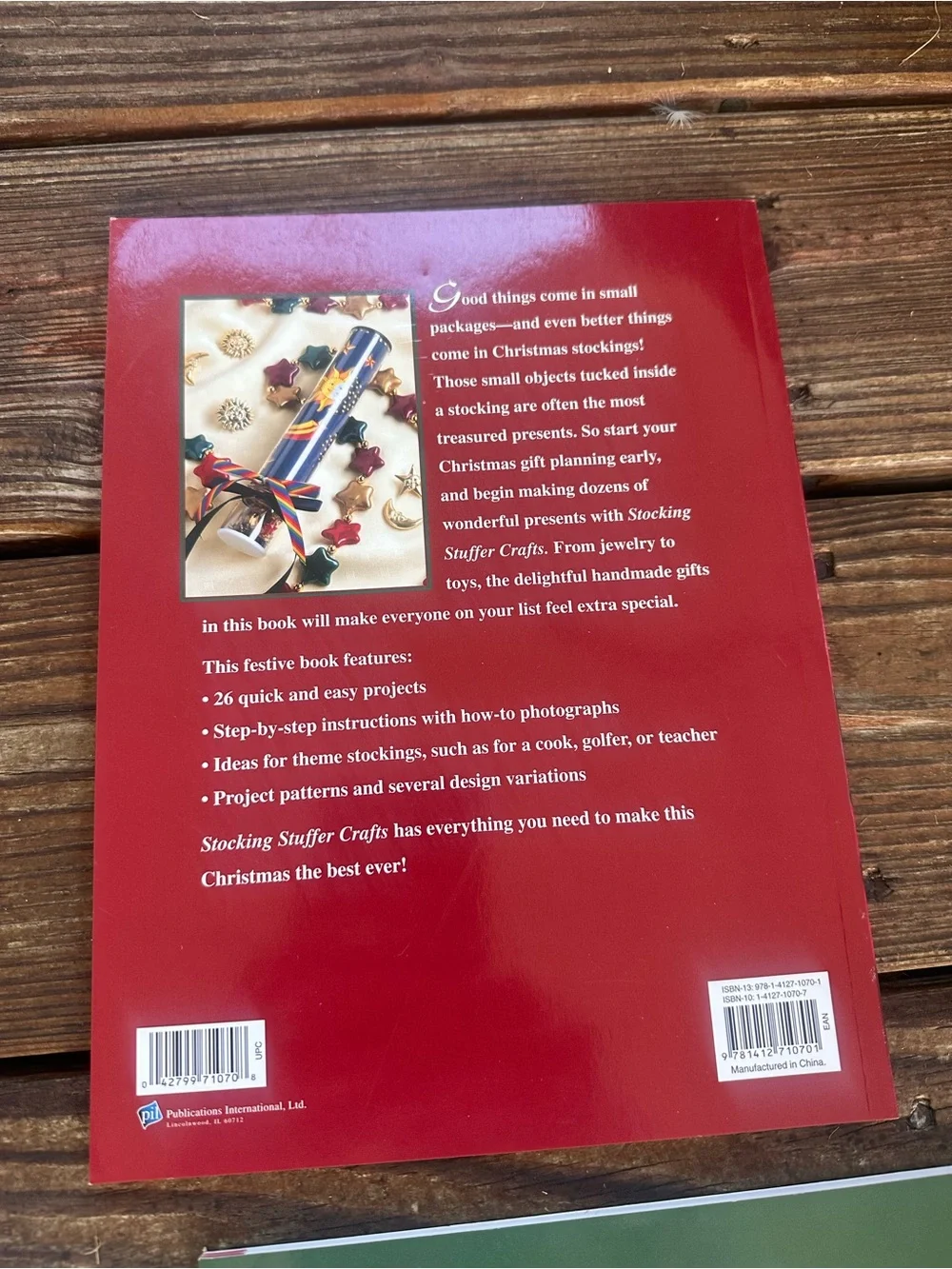 Handmade Christmas Crafts Books Set of 4